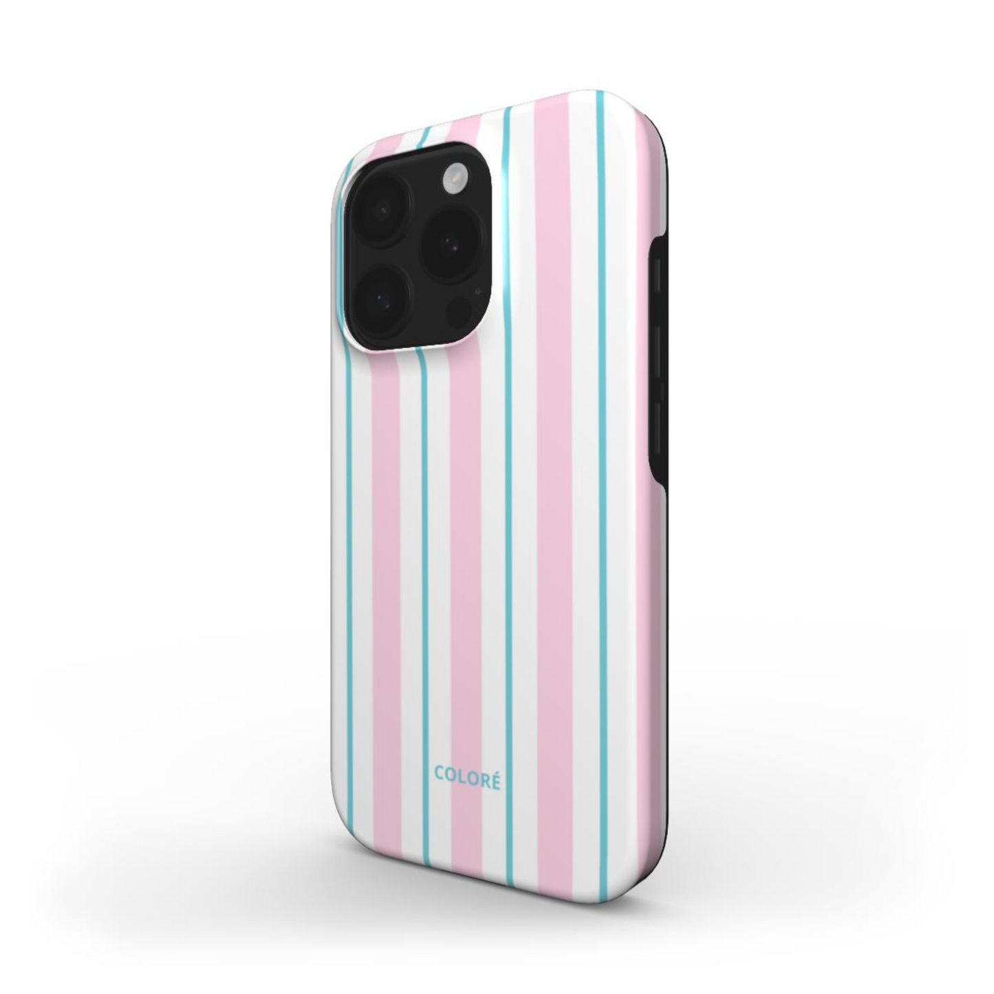 Vertical Flow - Pink & Blue - Tough Phone Case