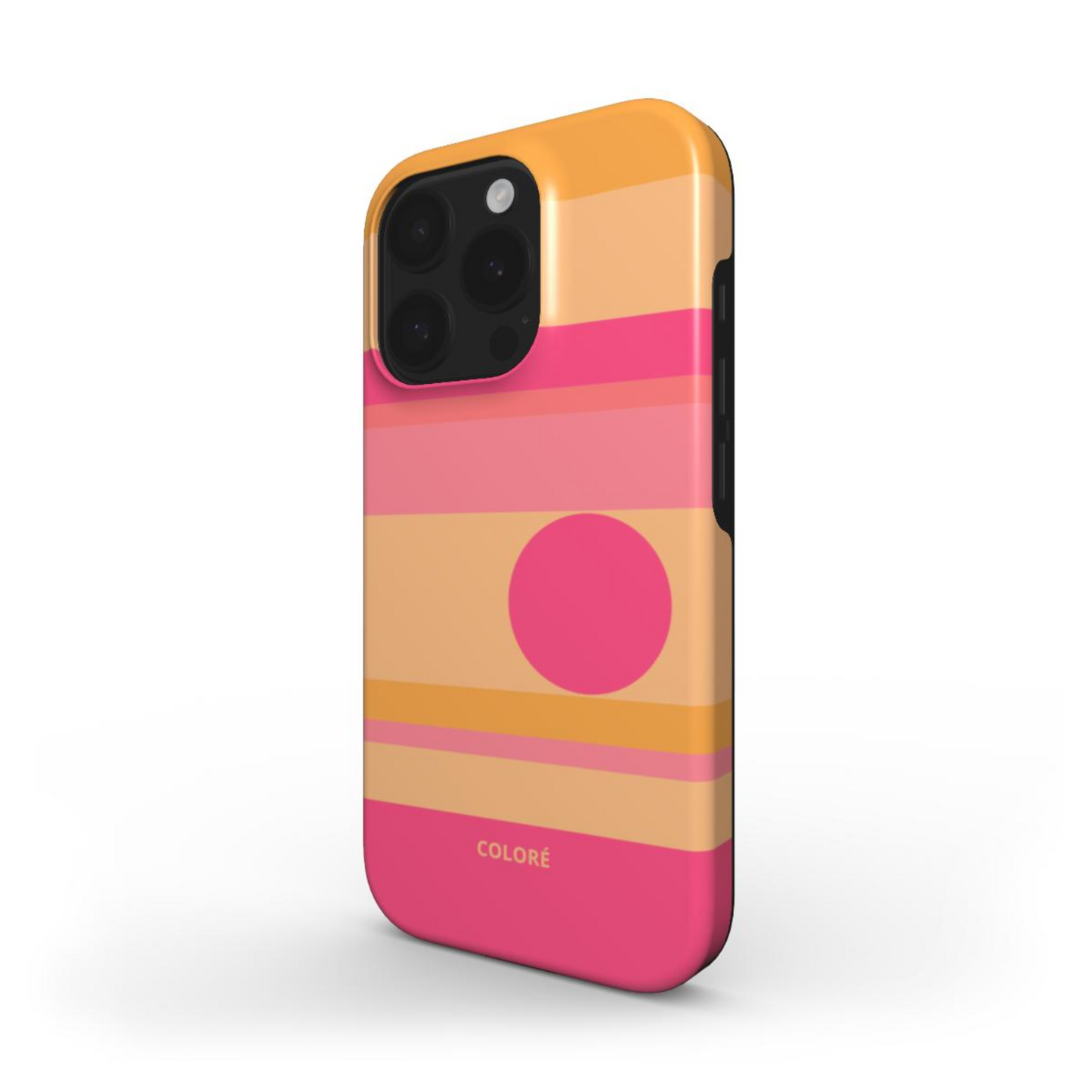 Center Stage - Pink & Orange - MagSafe Tough Phone Case