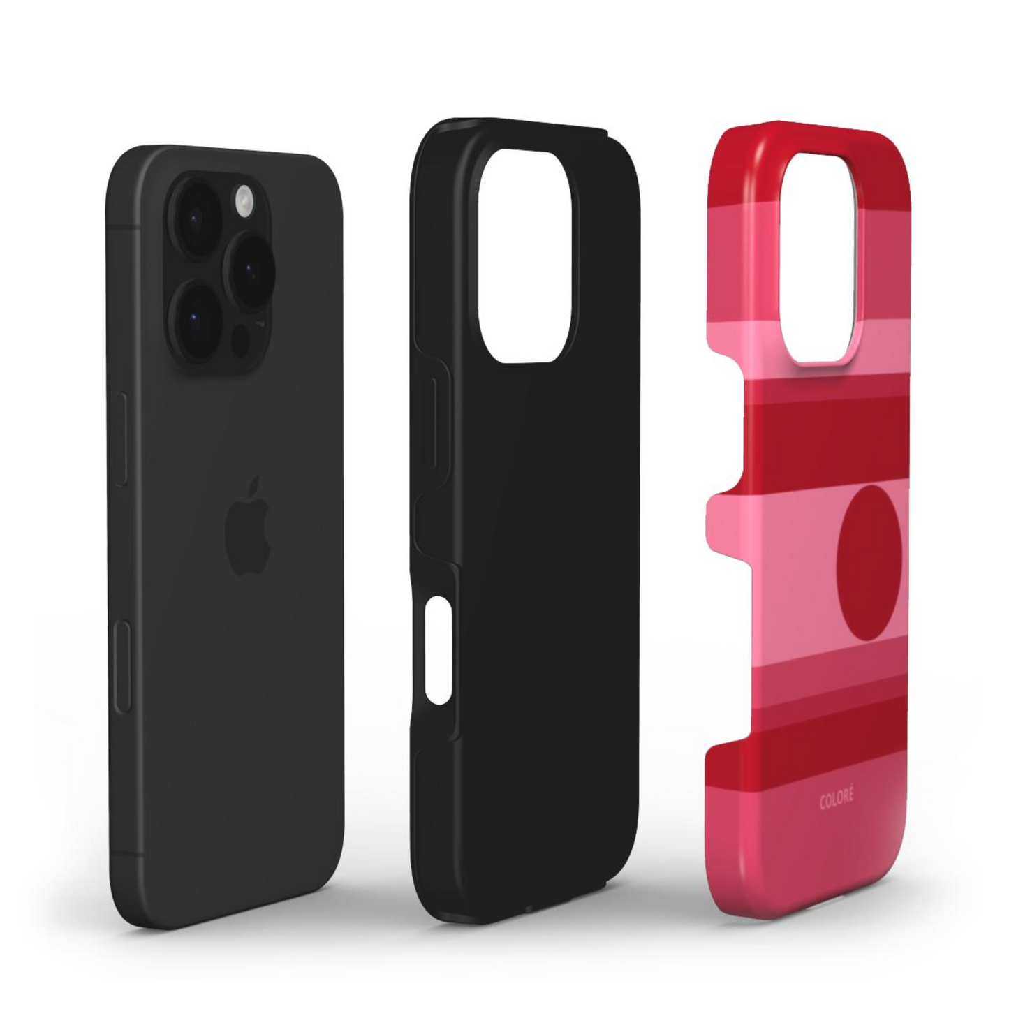 Center Stage - Pink & Red - MagSafe Tough Phone Case