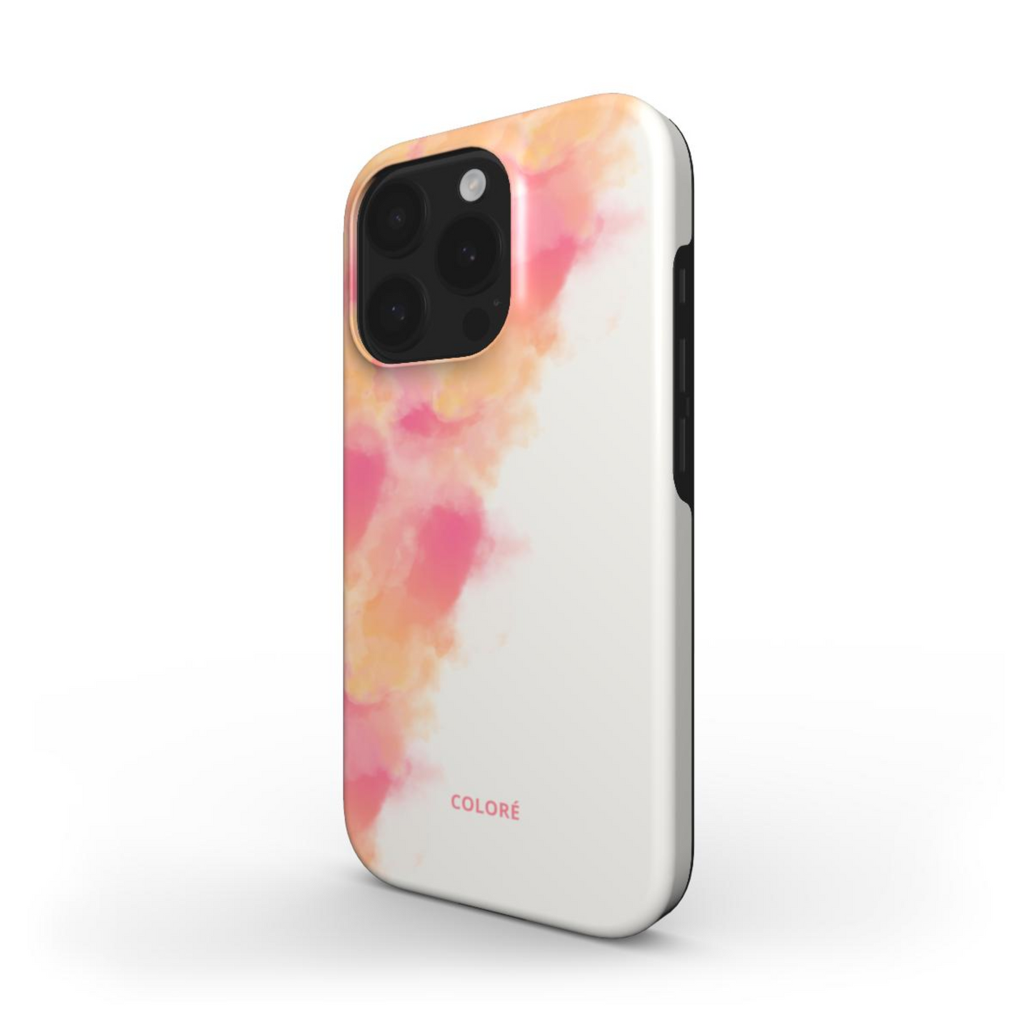 Cloud Bloom - Pink & Orange - Tough Phone Case