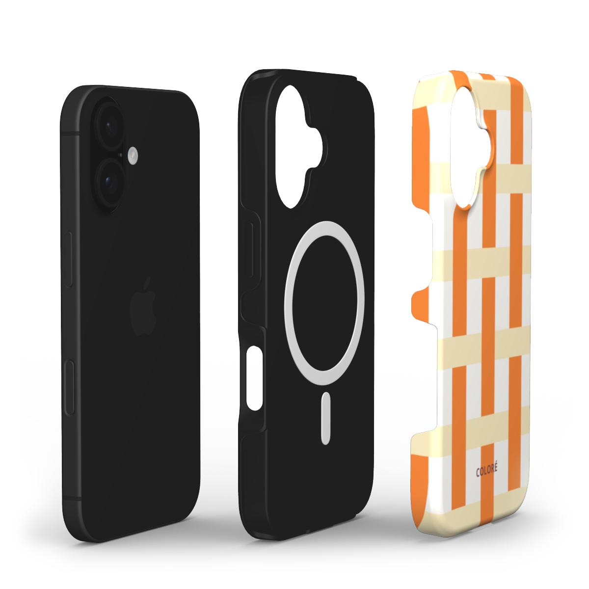 Stack – Orange – MagSafe Tough Case