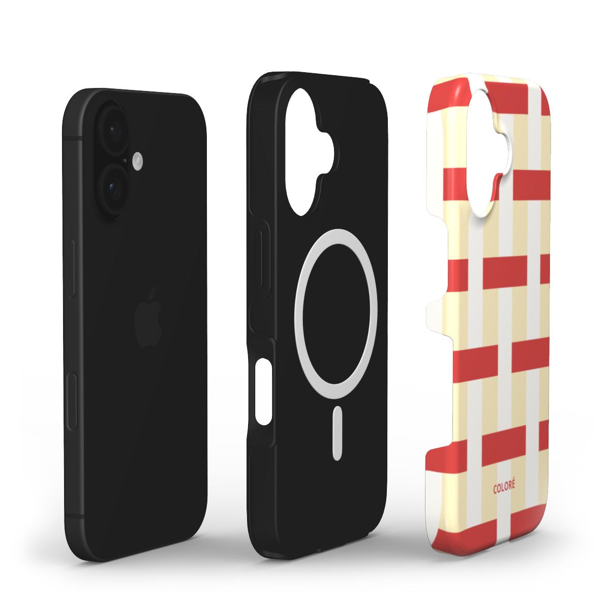 Stack – Red – MagSafe Tough Case