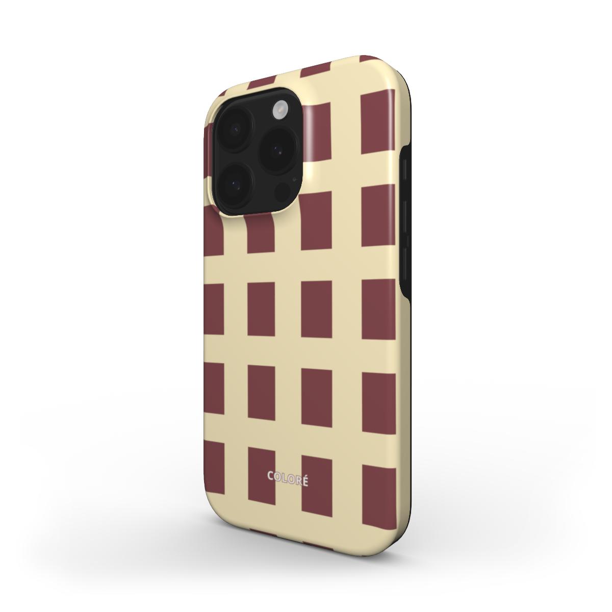 Cone - Butter Yellow & Brown - MagSafe Tough Phone Case