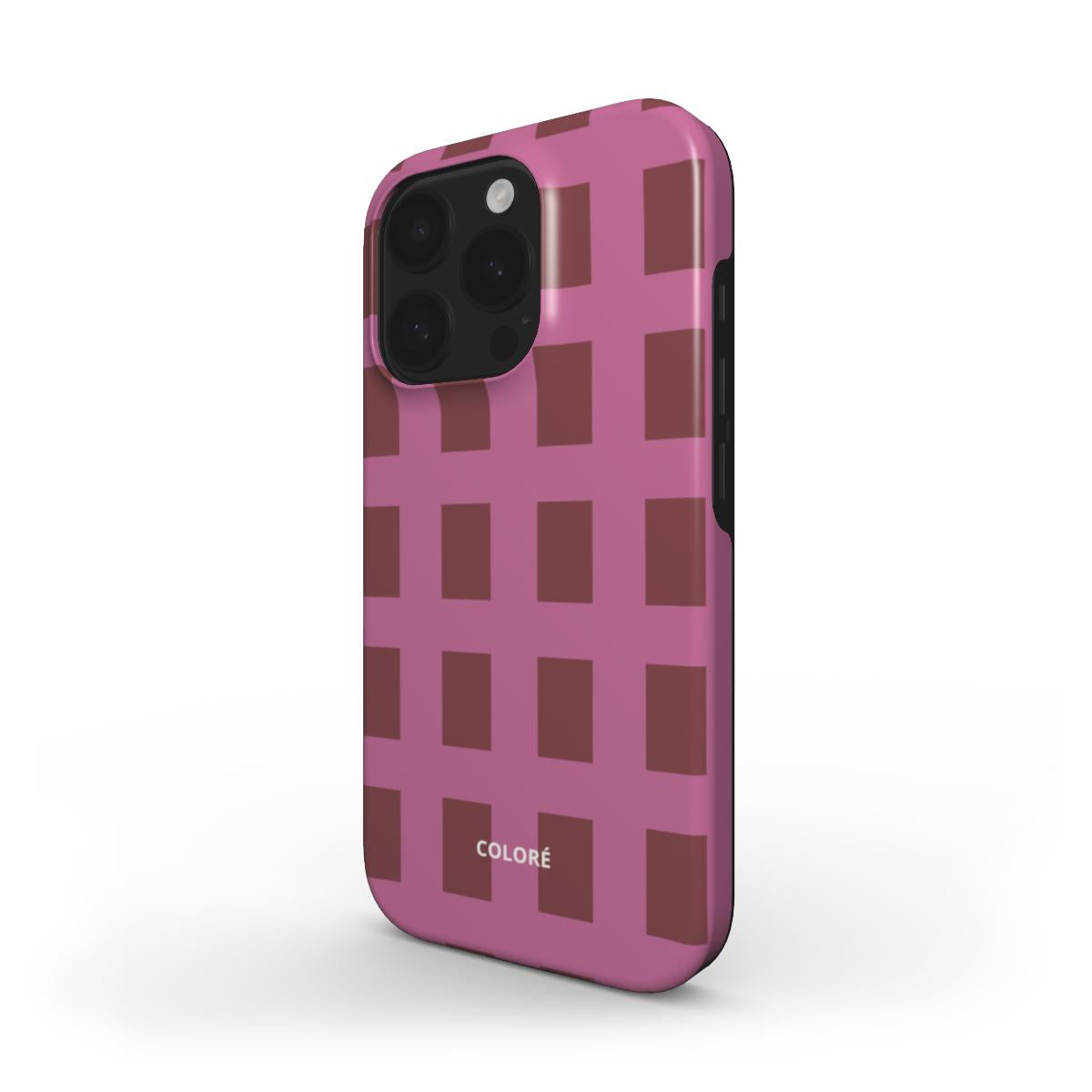 Cone - Brown & Pink - MagSafe Tough Phone Case