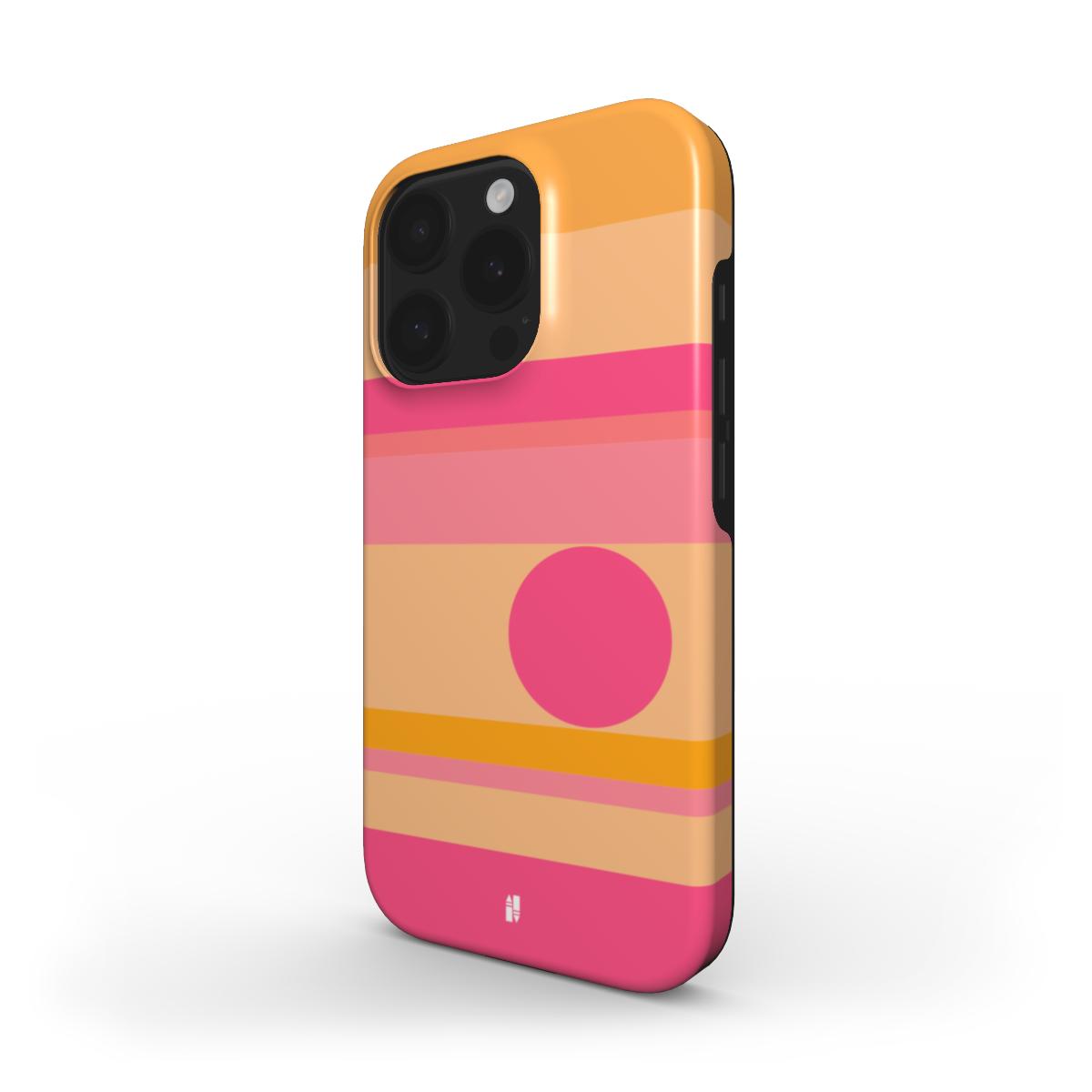 Center Stage - Pink & Orange - MagSafe Tough Phone Case