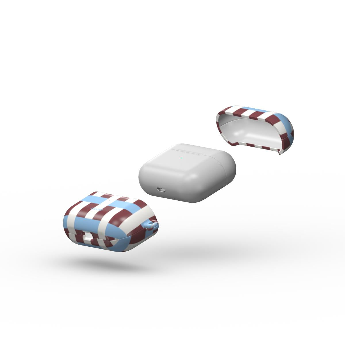 Stack - Brown & Blue - Airpods Case