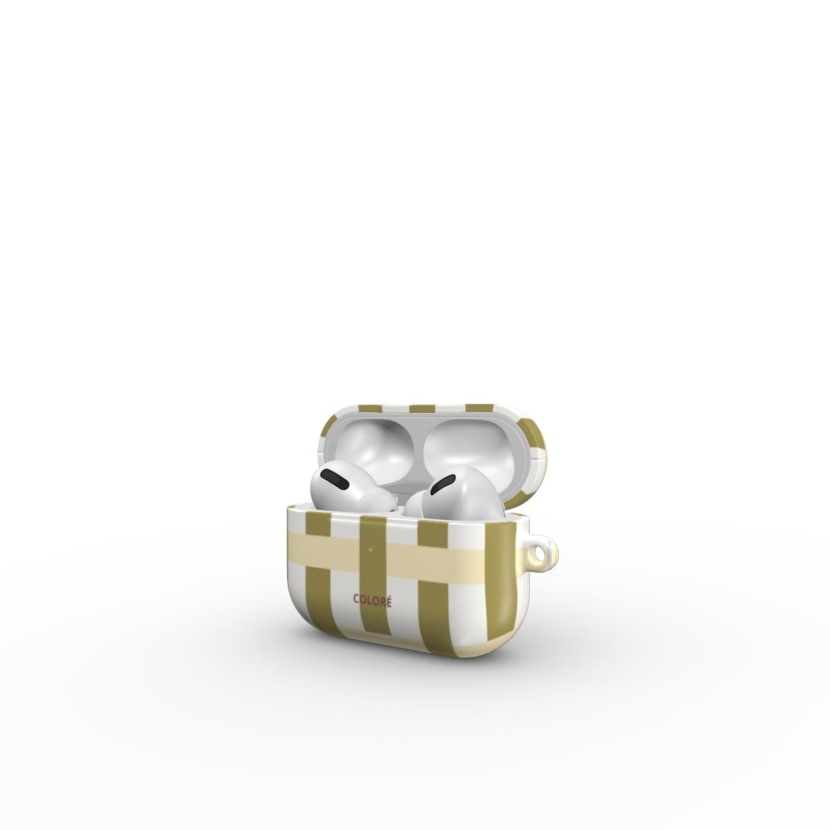 Stack - Green & Butter Yellow - Airpods Case