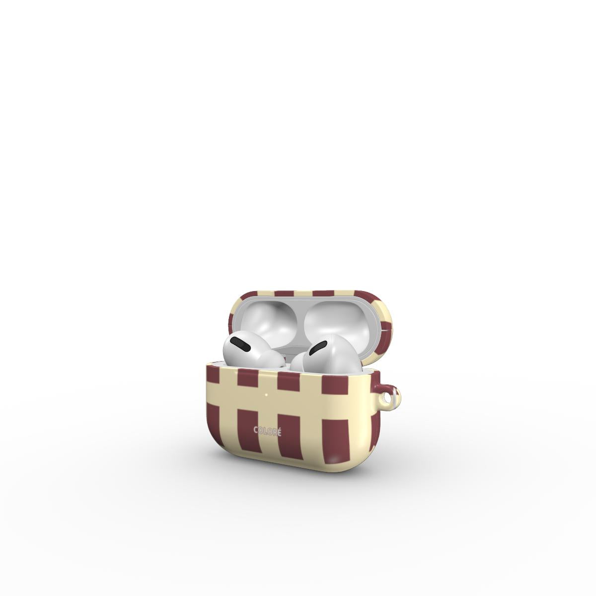 Cone - Butter Yellow & Brown - Airpods Case