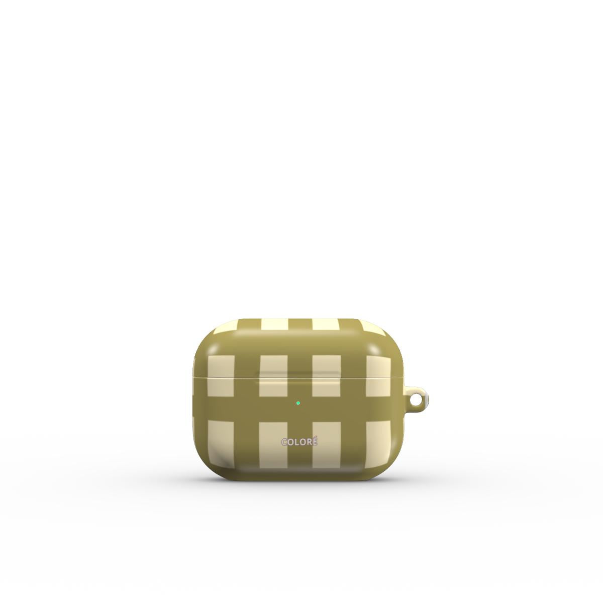 Cone - Green & Butter Yellow - Airpods Case