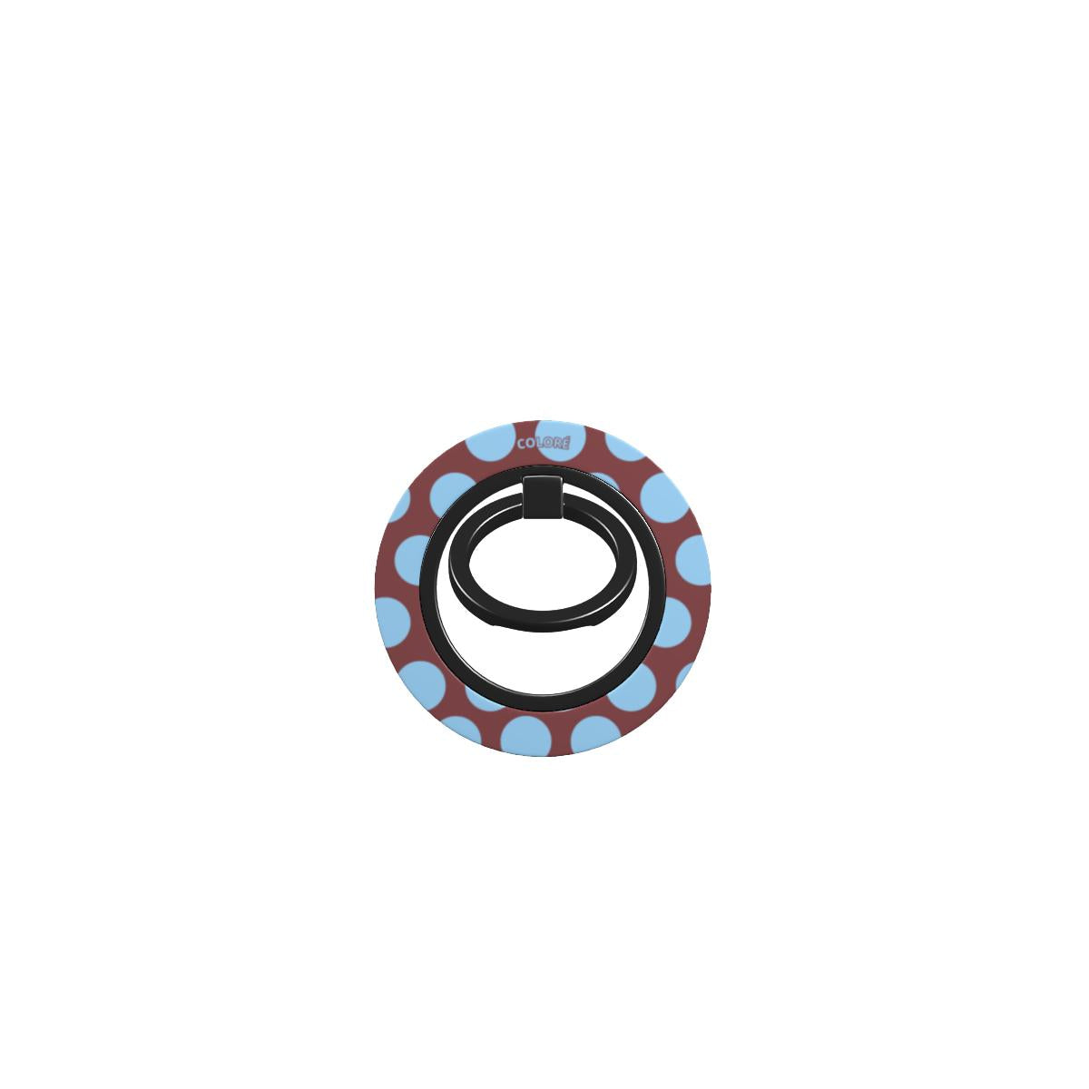 Scoop - Brown & Blue - Magnetic Ring Holder