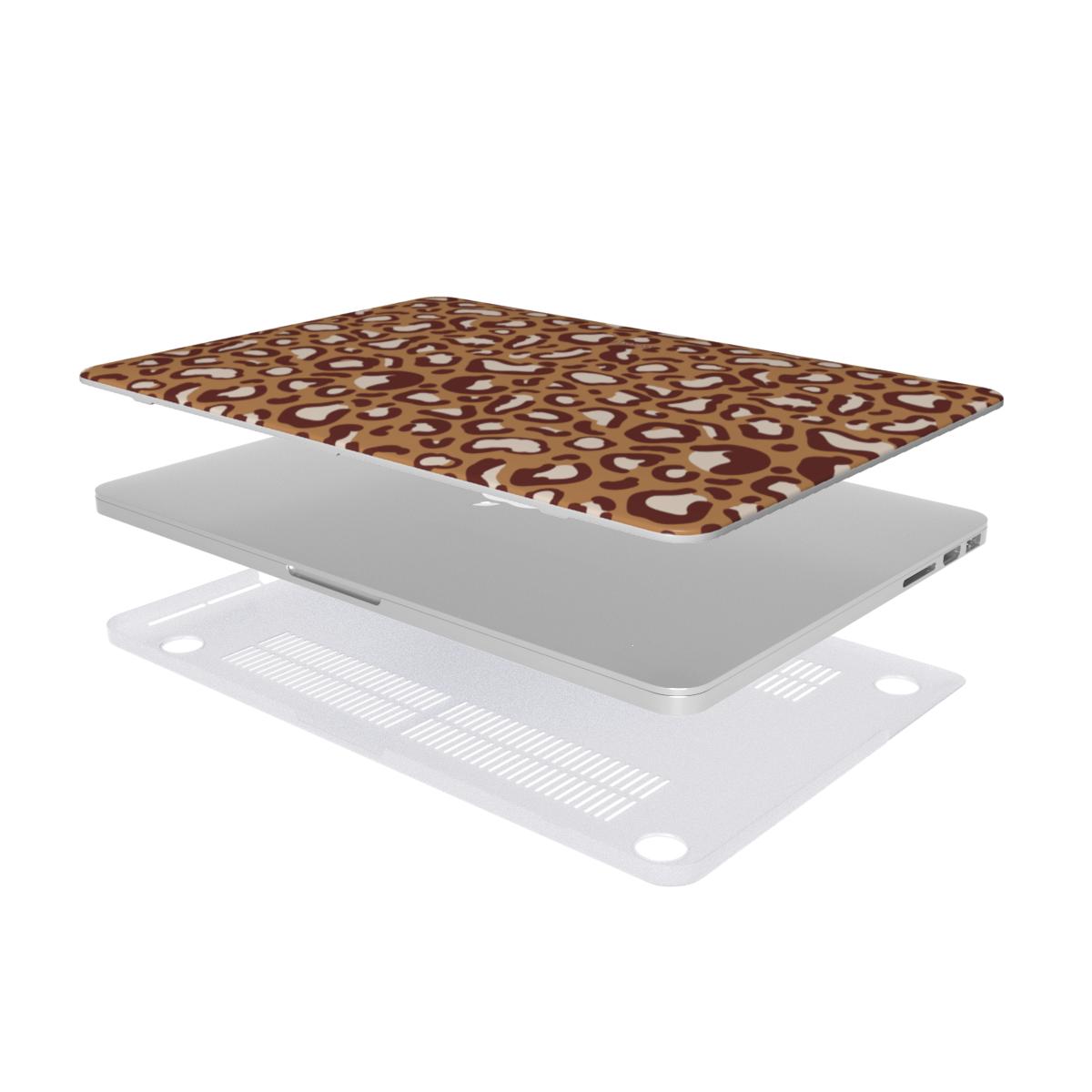 Leo Tones - Camel & Brown - MacBook Case