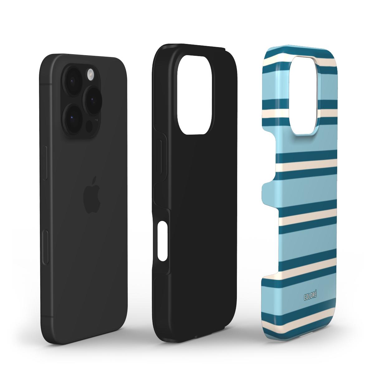 Nordic Layer - Blue - Tough Phone Case