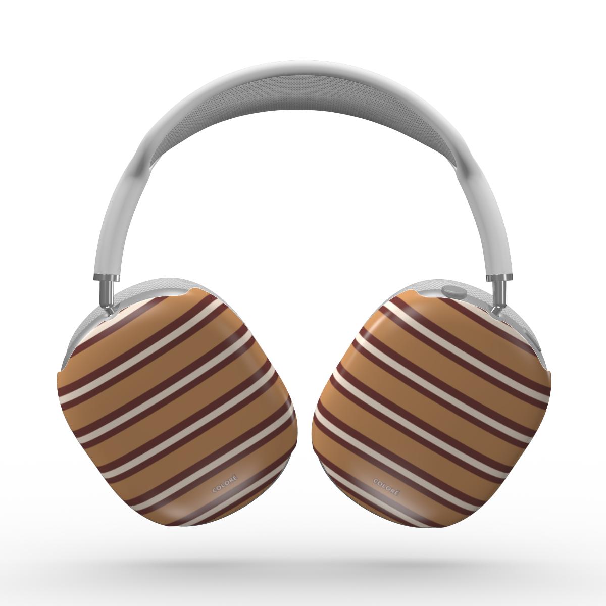 Nordic Layers - Camel & Brown - Apple AirPods Max Tough Case