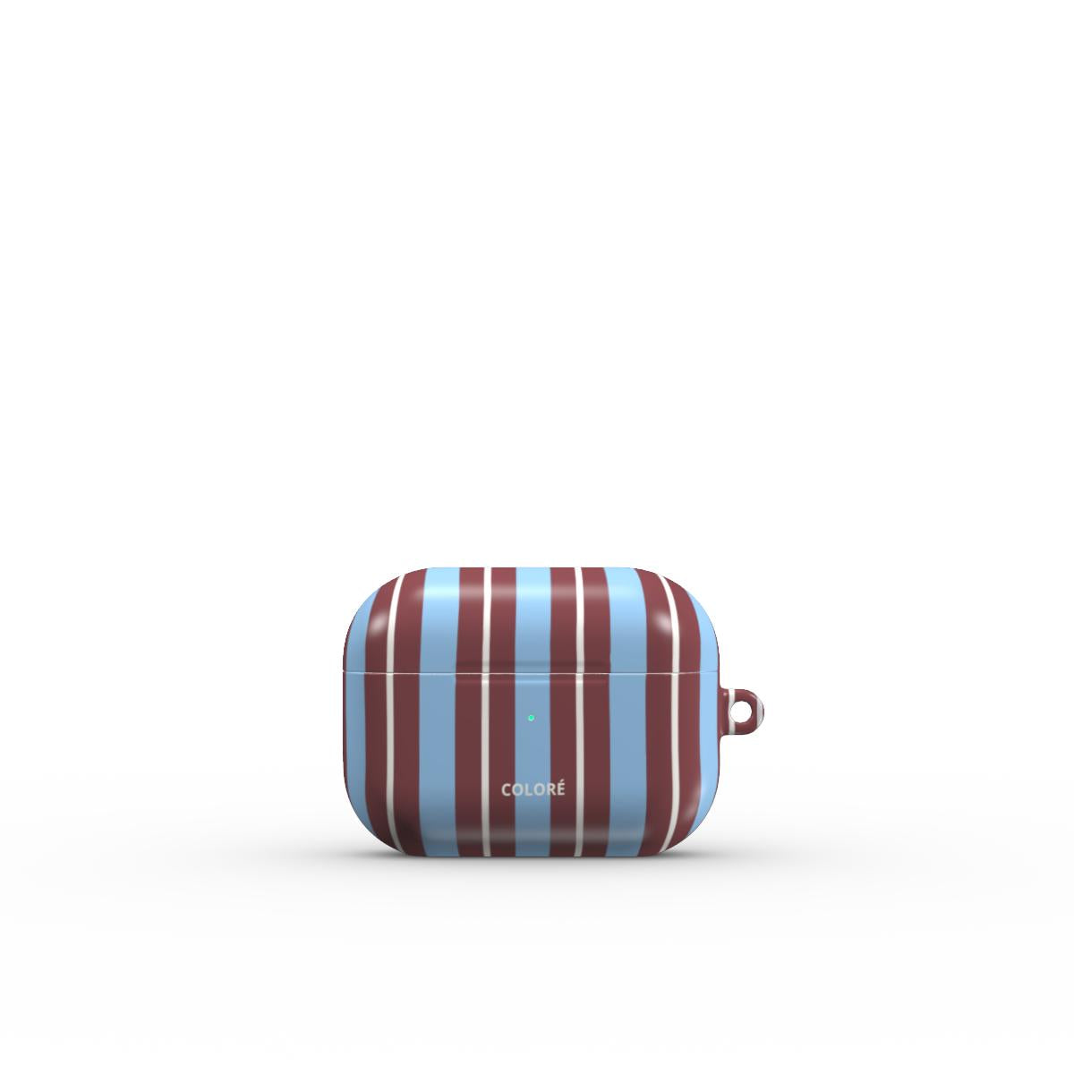 Vertical Flow - Brown & Blue - Airpods Case