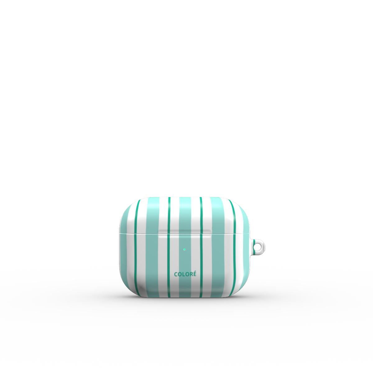 Vertical Flow - Green & Blue - Airpods Case