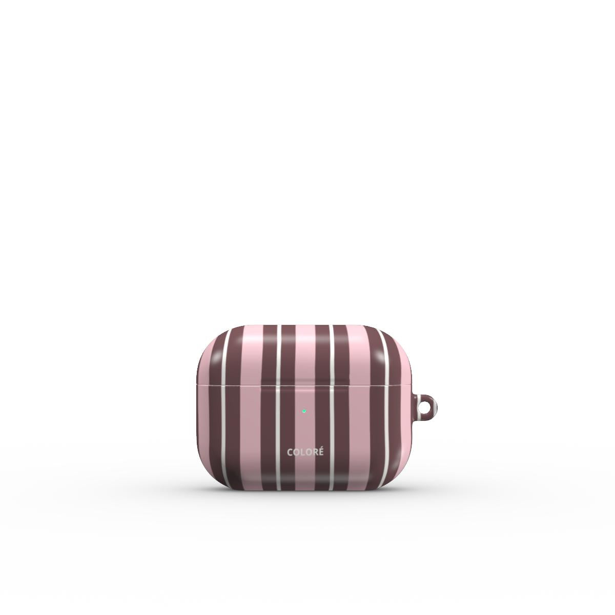 Vertical Flow - Brown & Pink - Airpods Case