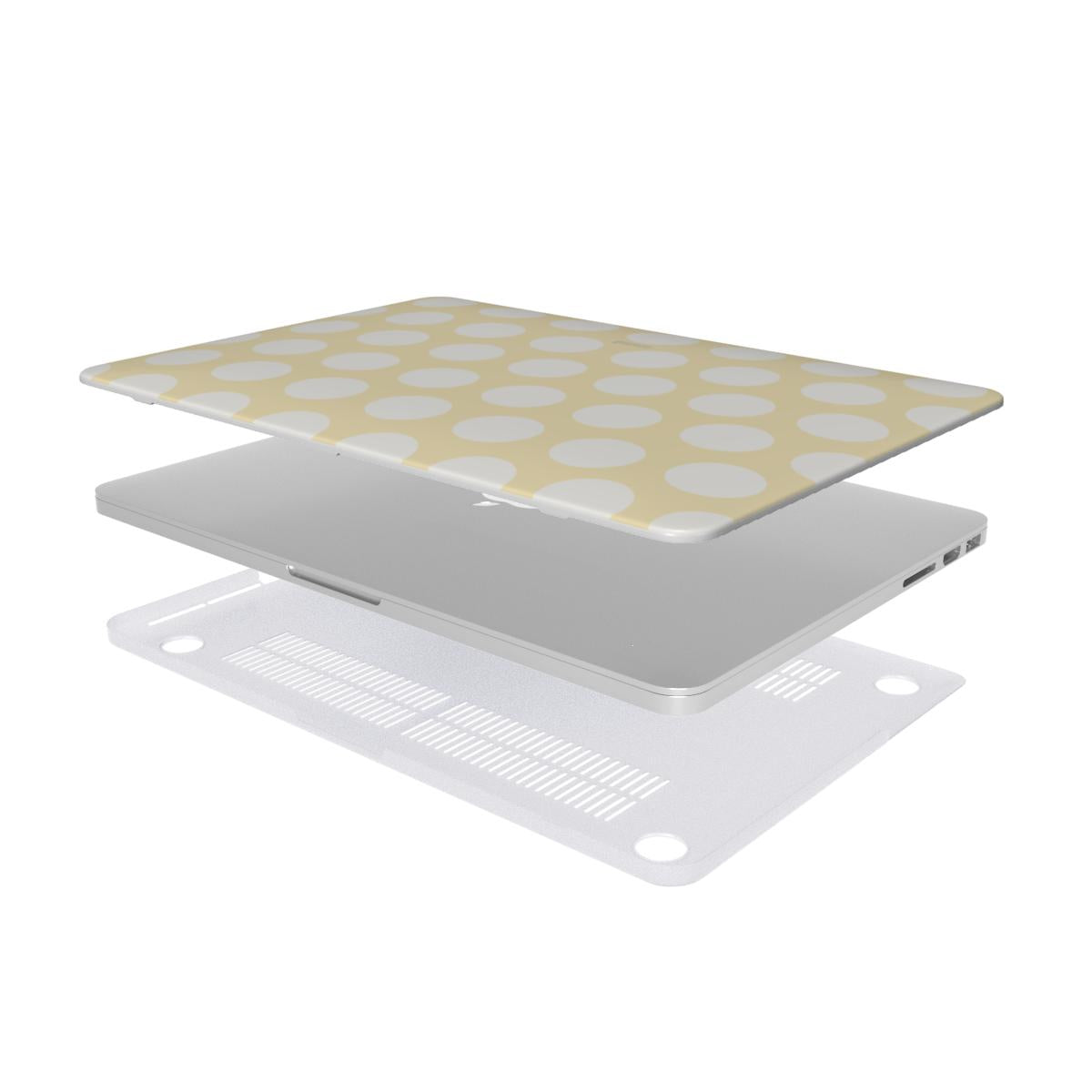 Scoop - Butter Yellow - MacBook Case