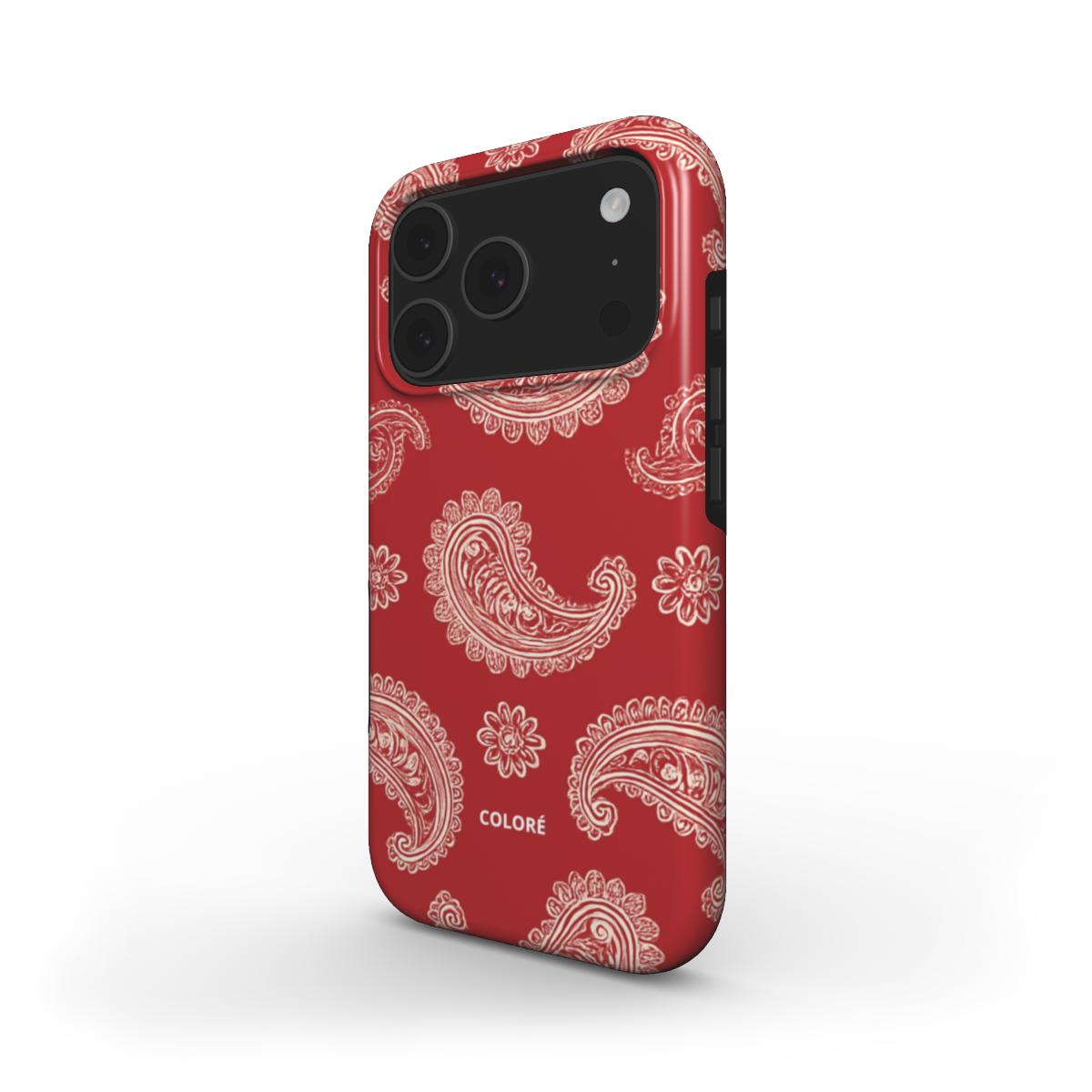 Bandana Code - Red - MagSafe Tough Phone Case Phone MagSafe Tough Case