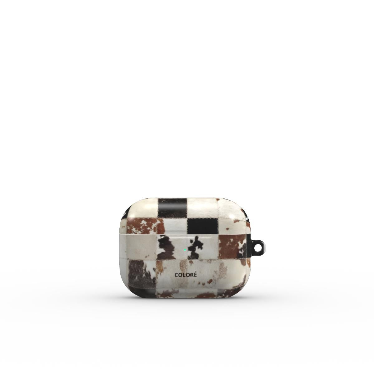 Cowfolk Code - Leather Patchwork - Airpods Case