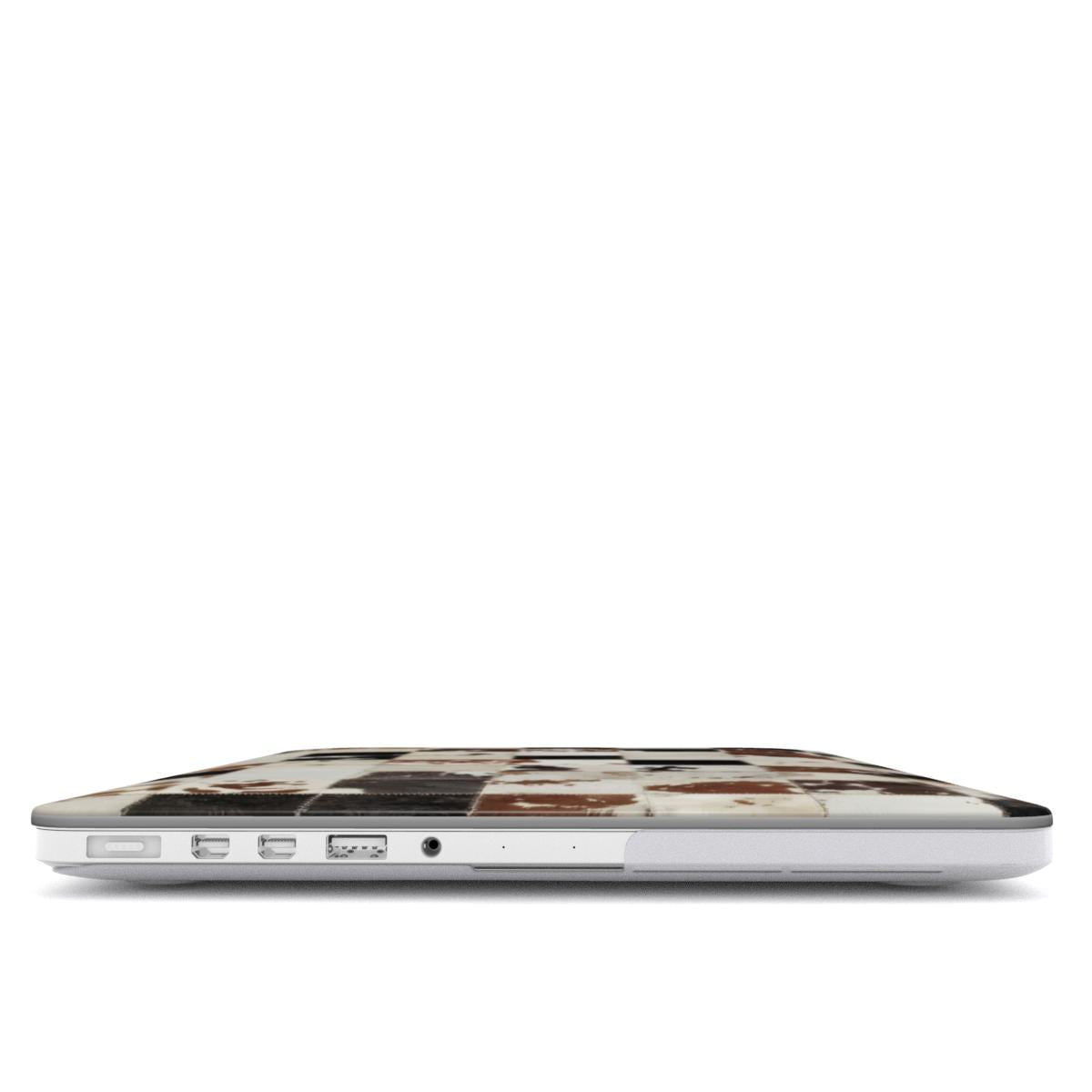 Cowfolk Code - Leather Patchwork - MacBook Case