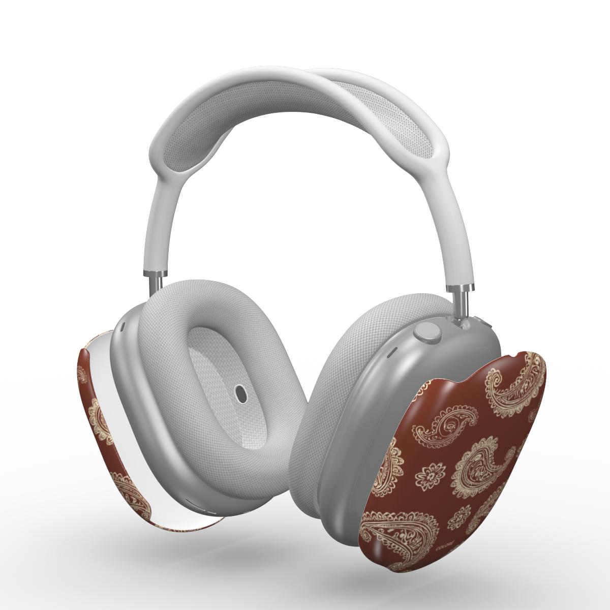 Bandana Code - Brown & Beige - Apple AirPods Max Tough Case