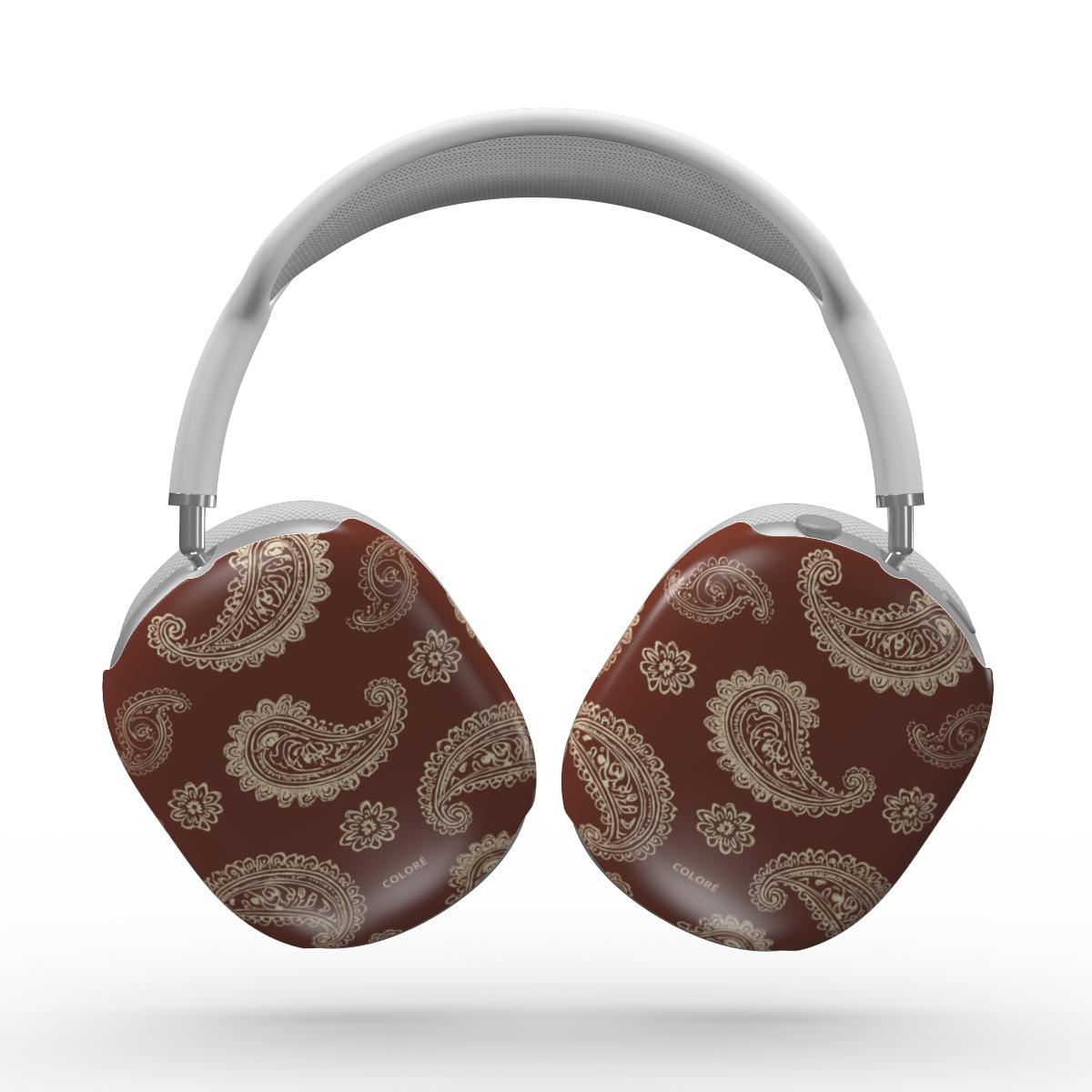 Bandana Code - Brown & Beige - Apple AirPods Max Tough Case
