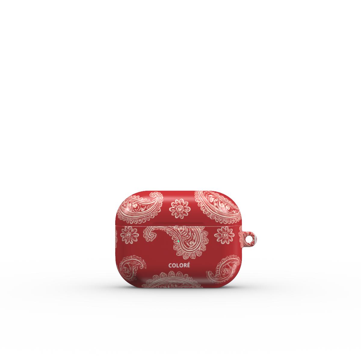 Bandana Code - Red - Airpods Case