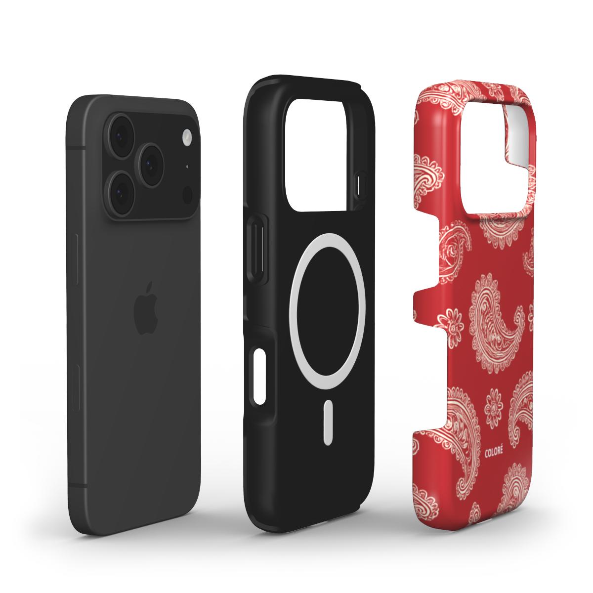 Bandana Code - Red - MagSafe Tough Phone Case