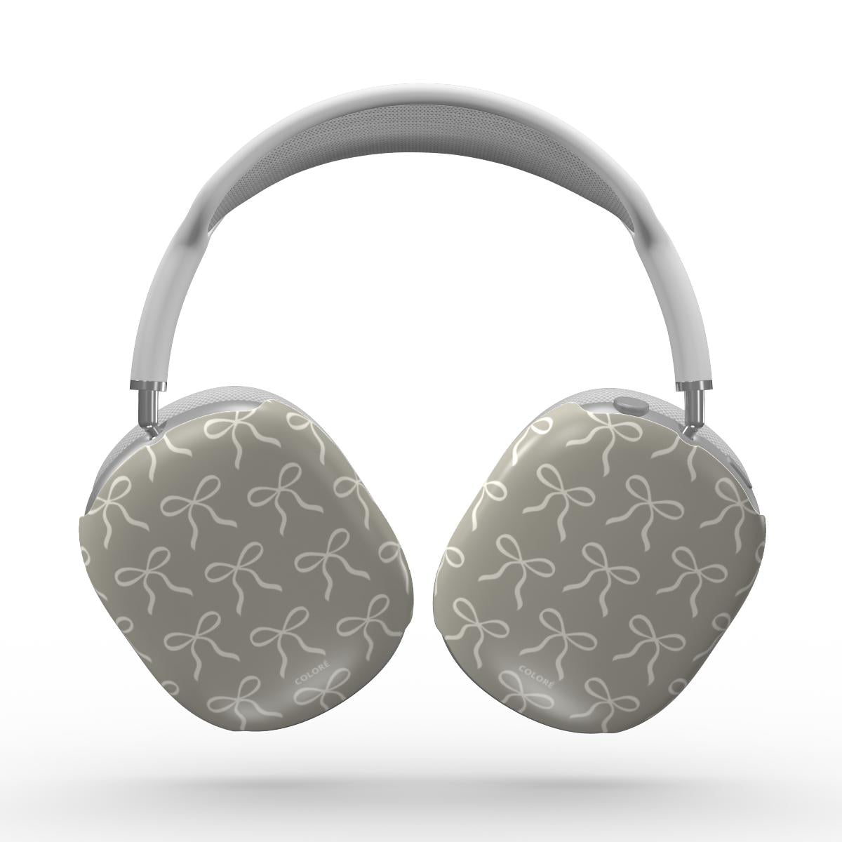 Bow Charm - Taupe - Capa Resistente para Apple AirPods Max