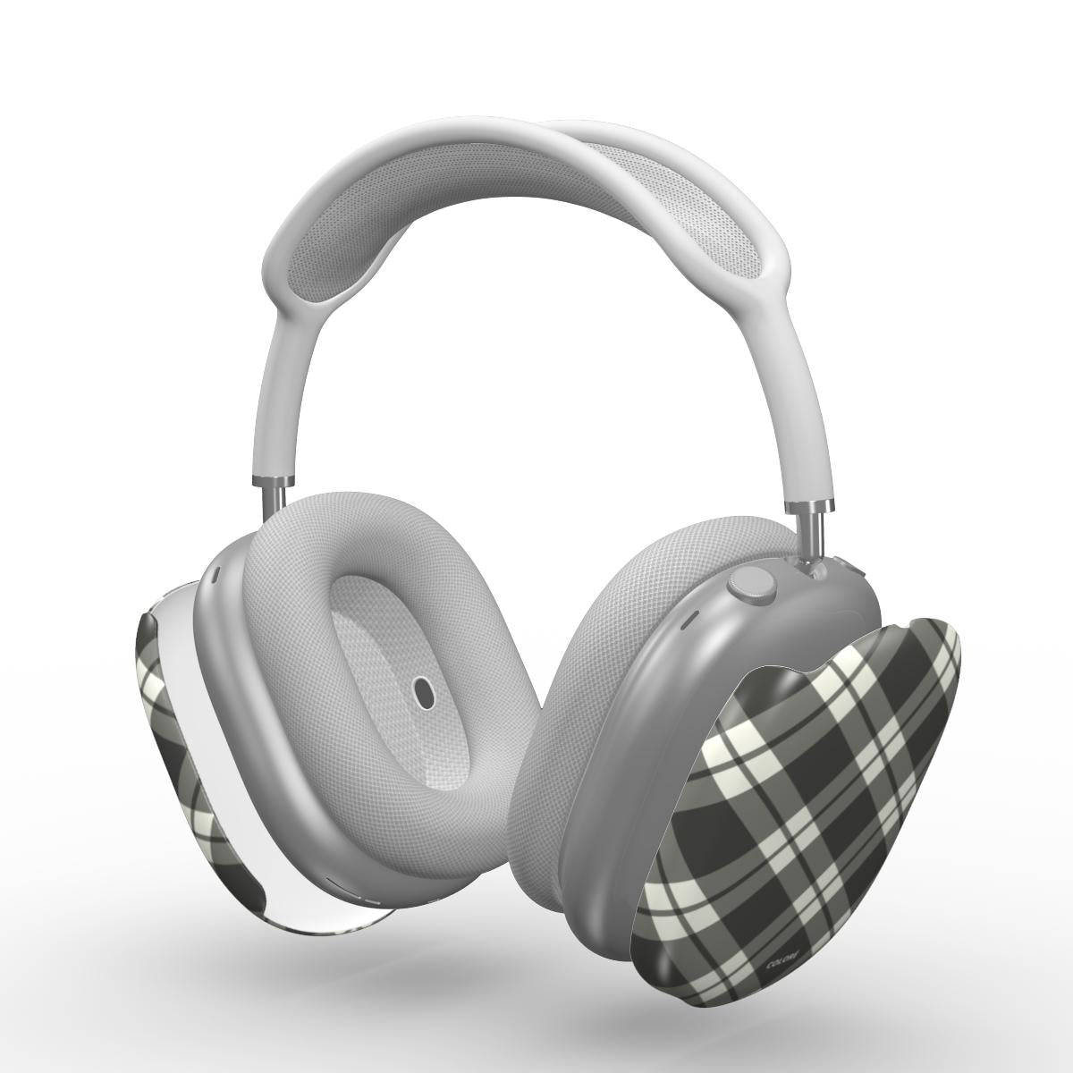 Check Charm - Preto - Capa resistente para Apple AirPods Max