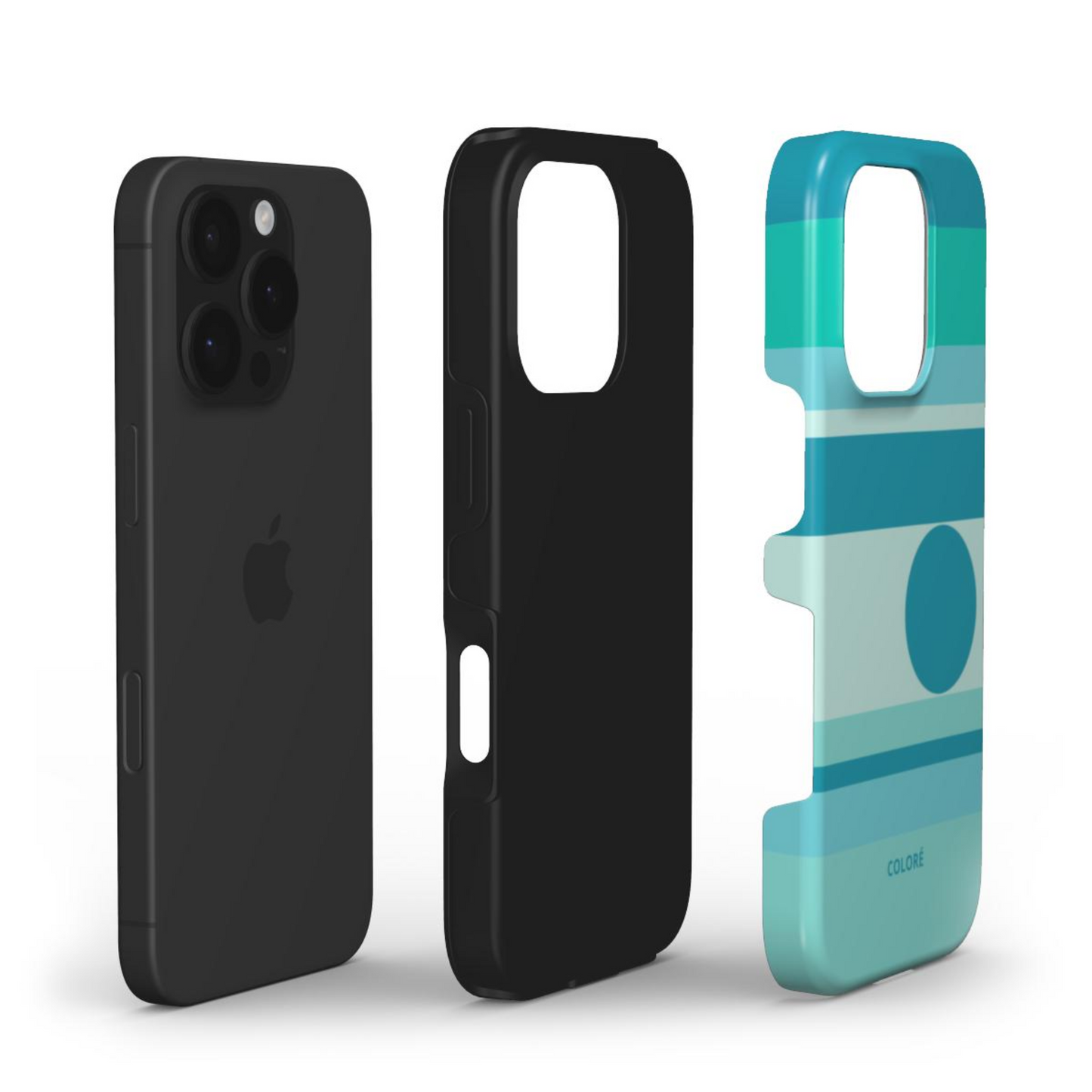 Center Stage - Green & Blue - Tough Phone Case
