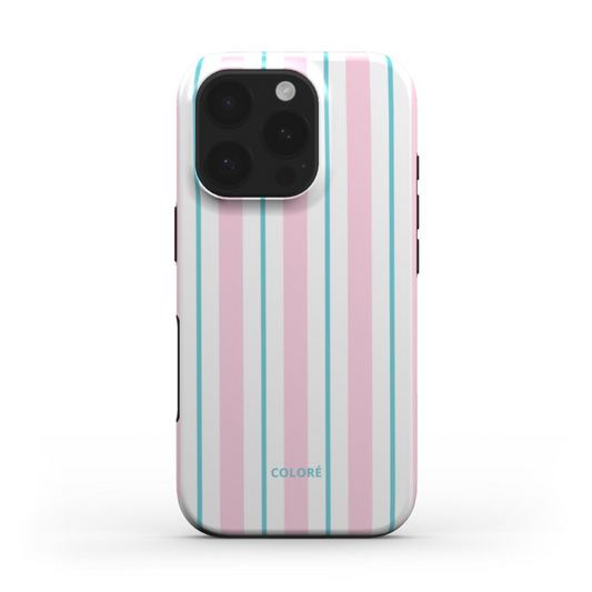 Vertical Flow - Pink & Blue - Tough Phone Case Vertical Flow Pink Phone Tough Case