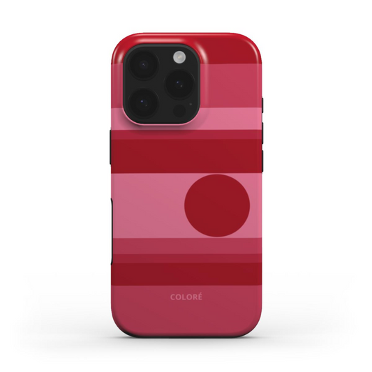 Center Stage - Pink & Red - MagSafe Tough Phone Case Center Stage Red Phone MagSafe Tough Case