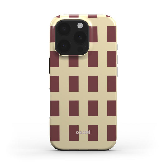 Cone - Butter Yellow & Brown - MagSafe Tough Phone Case