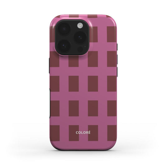 Cone - Brown & Pink - MagSafe Tough Phone Case