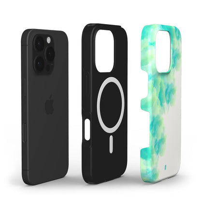 Cloud Bloom - Green - MagSafe Tough Phone Case