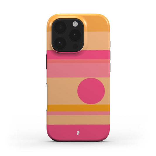 Center Stage - Pink & Orange - MagSafe Tough Phone Case