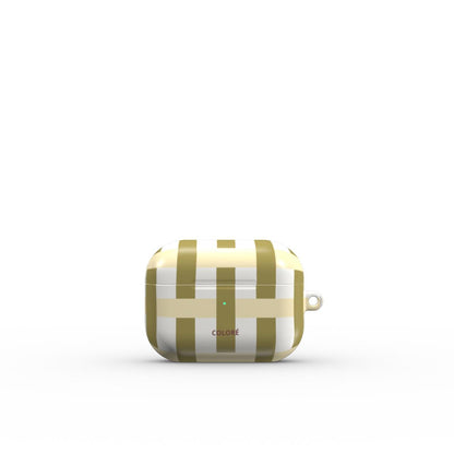 Stack - Green & Butter Yellow - Airpods Case
