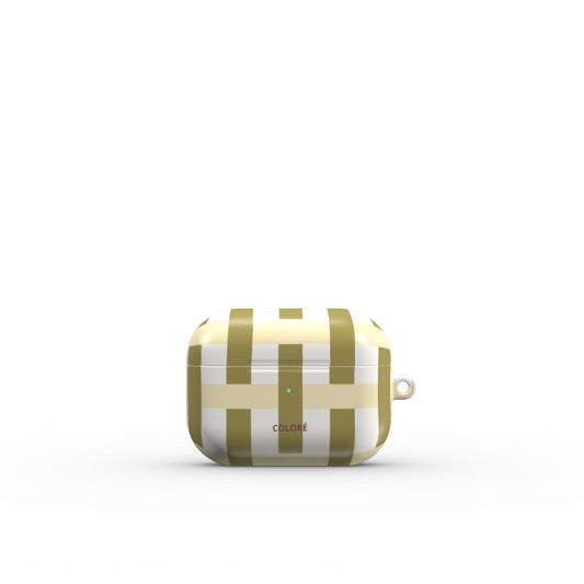 Stack - Green & Butter Yellow - Airpods Case