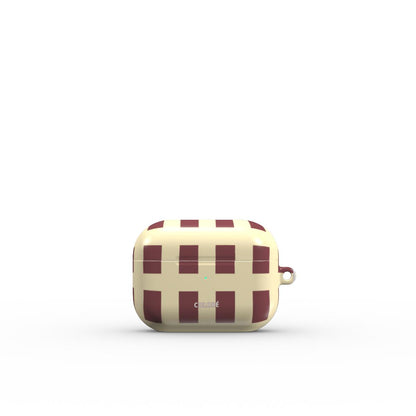 Cone - Butter Yellow & Brown - Airpods Case