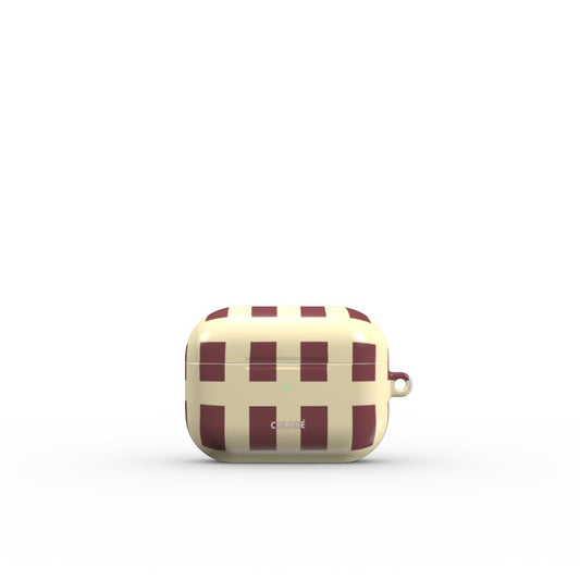 Cone - Butter Yellow & Brown - Airpods Case