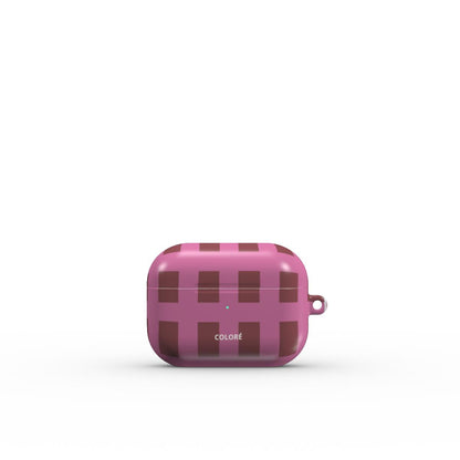 Cone - Pink & Brown - Airpods Case