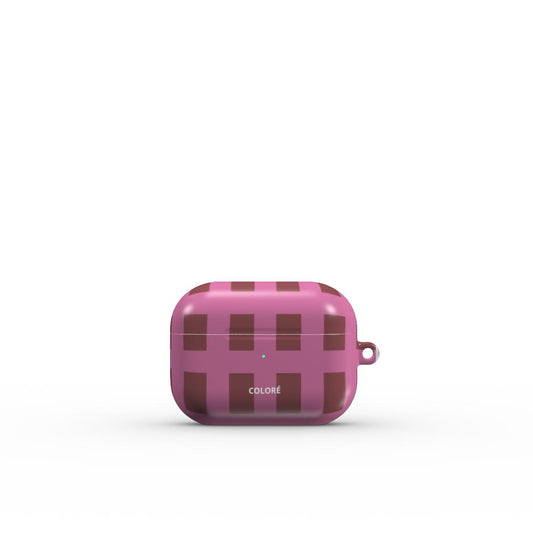 Cone - Pink & Brown - Airpods Case