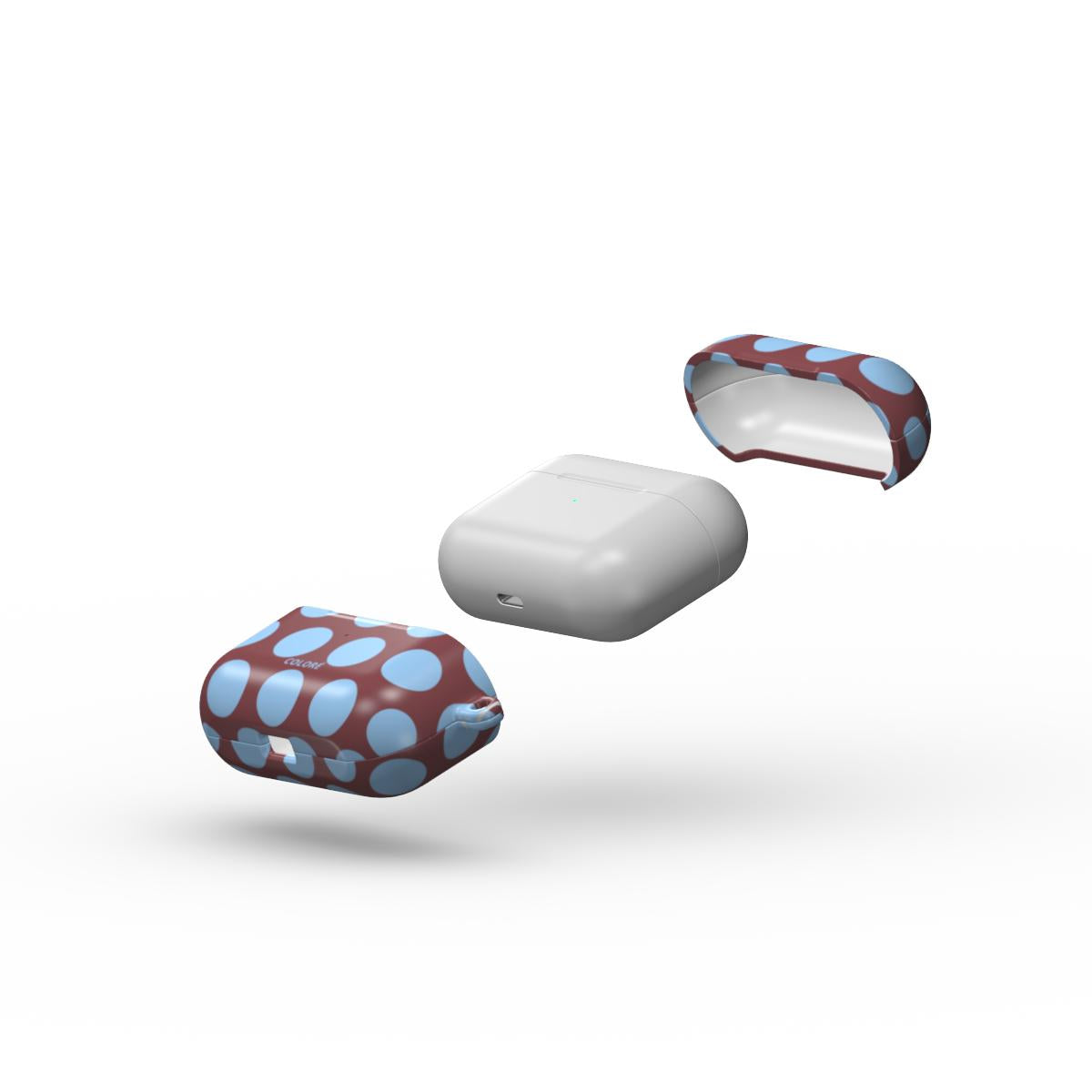 Scoops - Brown & Blue - Airpods Case
