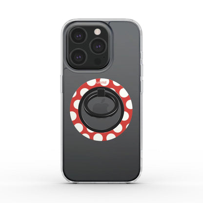 Scoop - Red - Magnetic Ring Holder