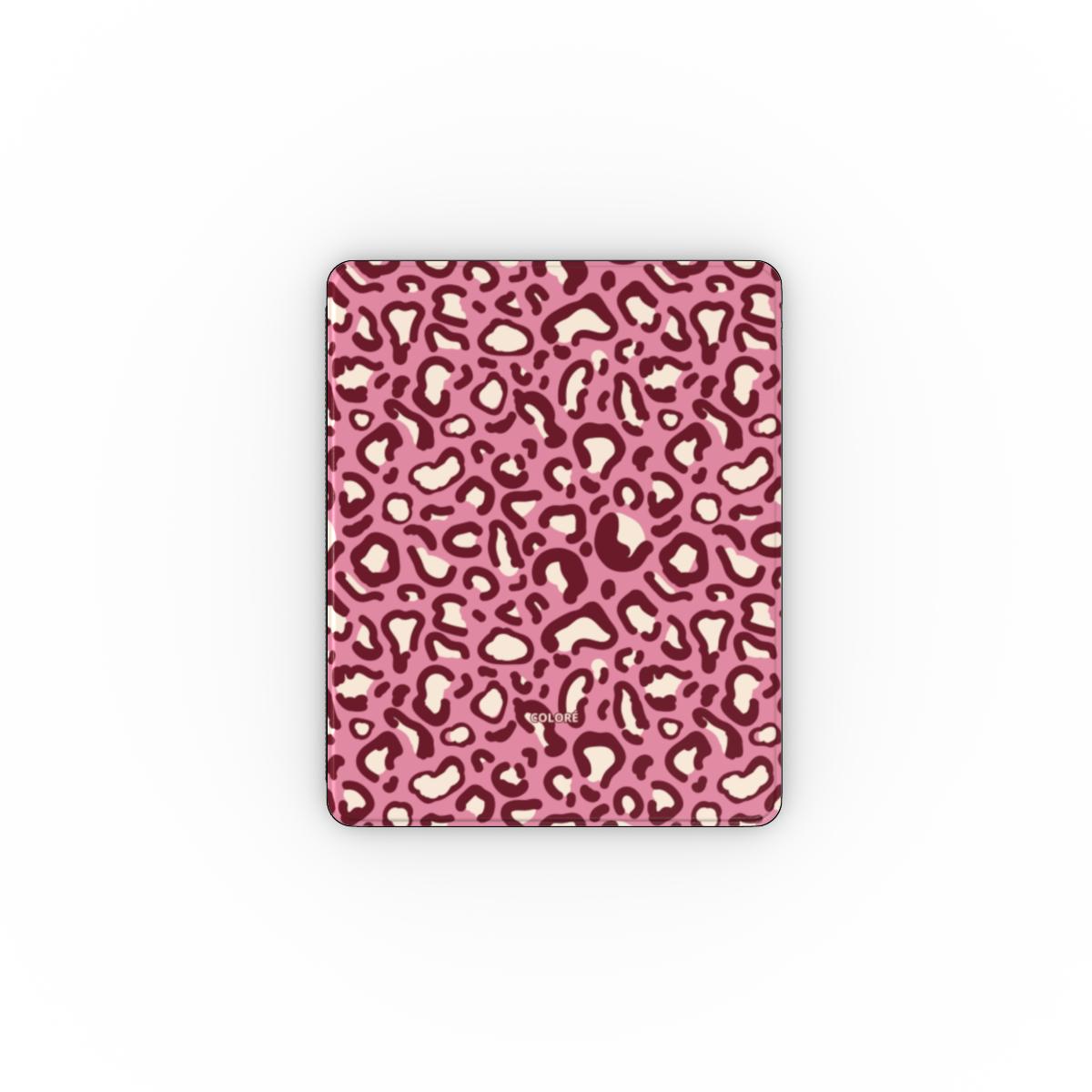 Leo Tones - Burgundy & Pink - Apple iPad Case