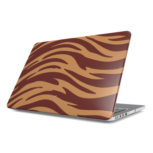 Tiger tones - Camel & Brown - MacBook Case