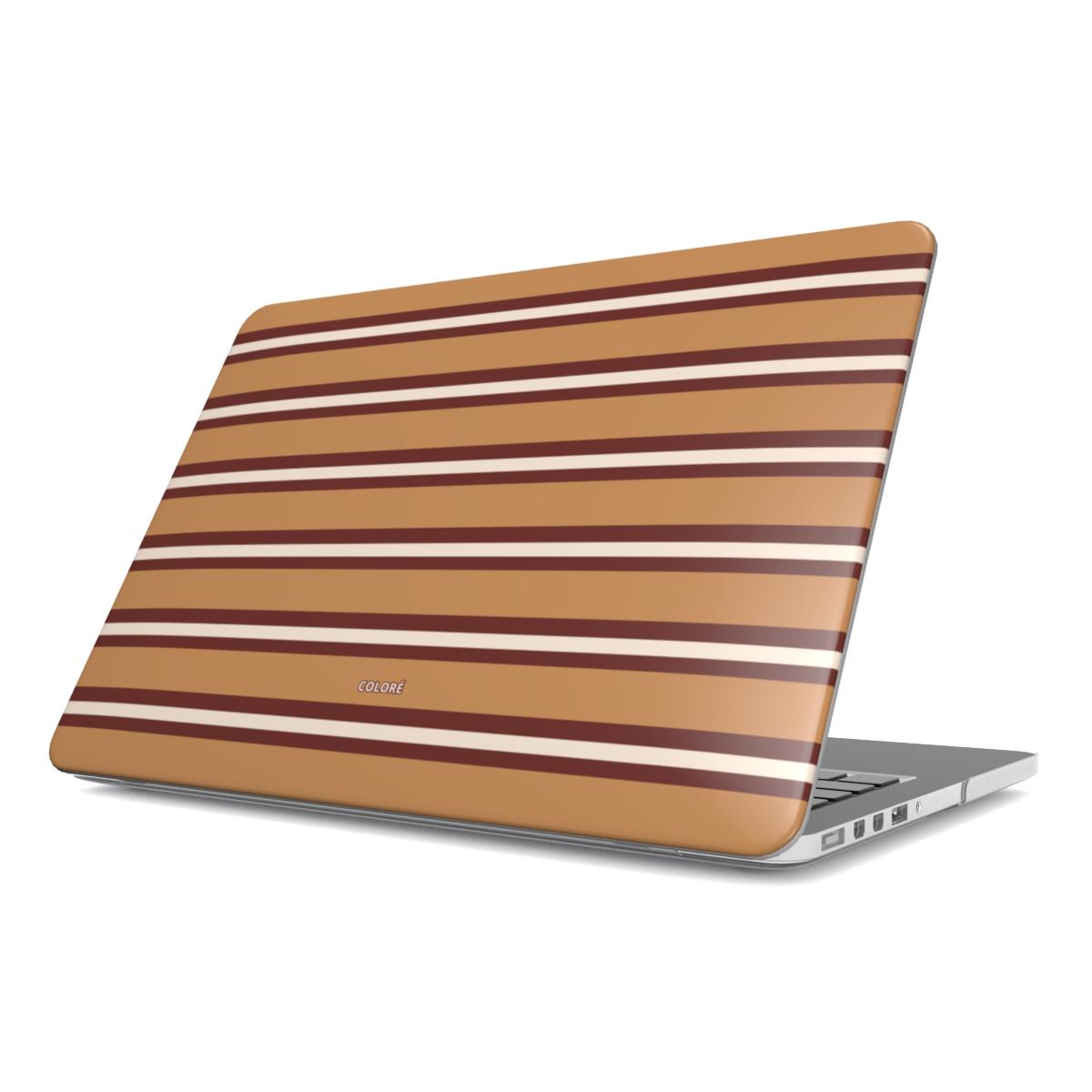Nordic Layers - Camel & Castanho - Capa para MacBook