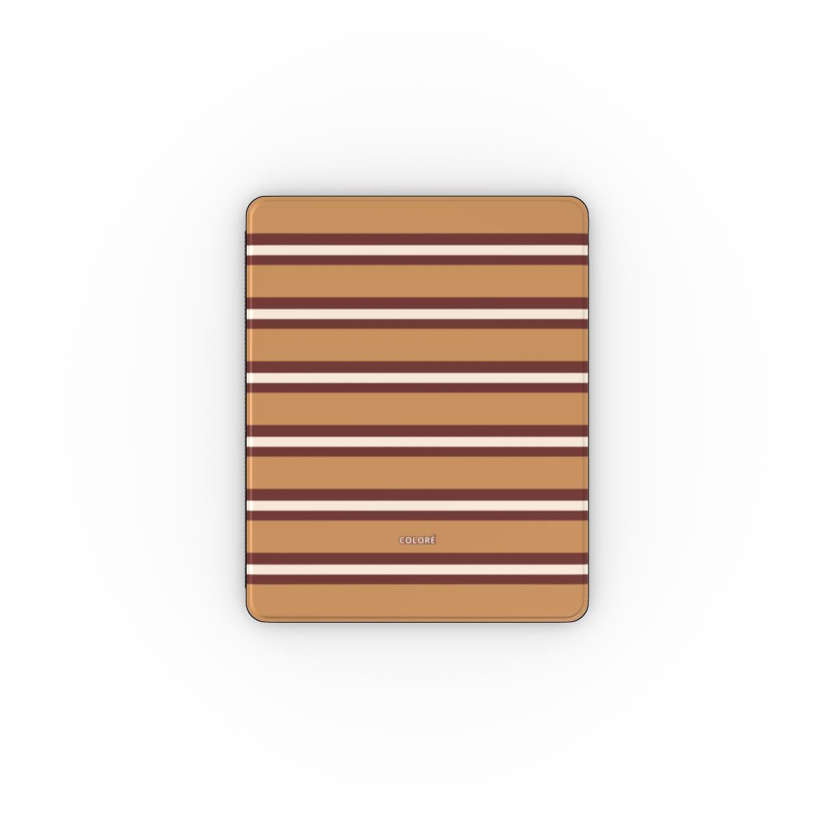 Nordic Layers - Camel & Castanho - Capa para iPad Apple