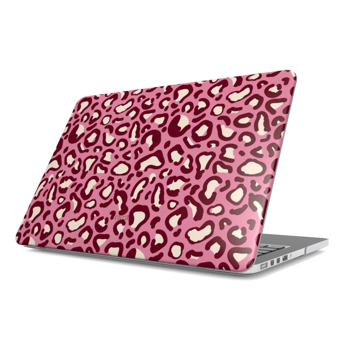 Leo Tones - Burgundy & Pink - MacBook Case